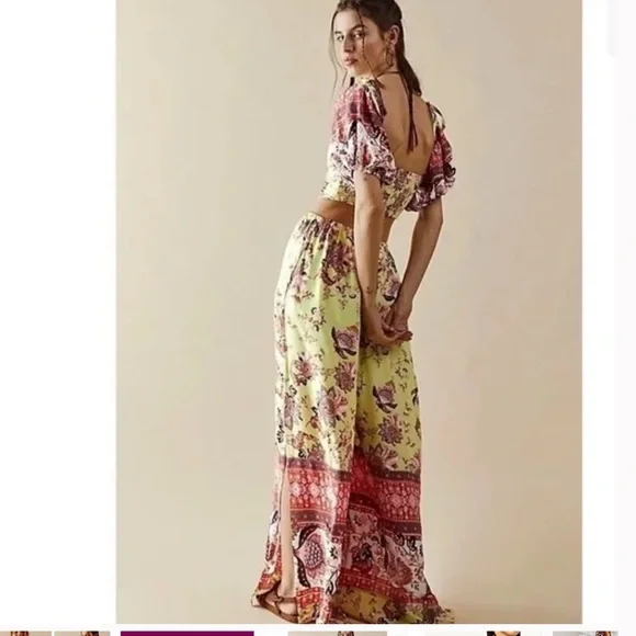 Free People Bali Cutout Jumpsuit - Picture 2 of 7